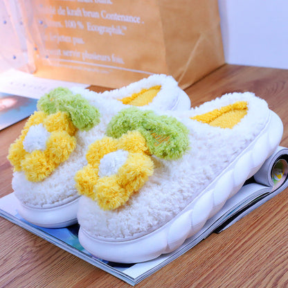 Sweet Comfy Soft Flowers Slippers ON887