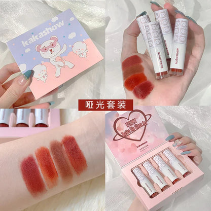 Süßes Bären-Mini-Lipgloss-Set