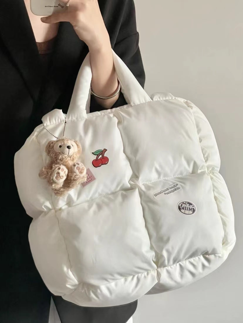 Cute Puffy Tote Bag Kawaii - Heartzcore