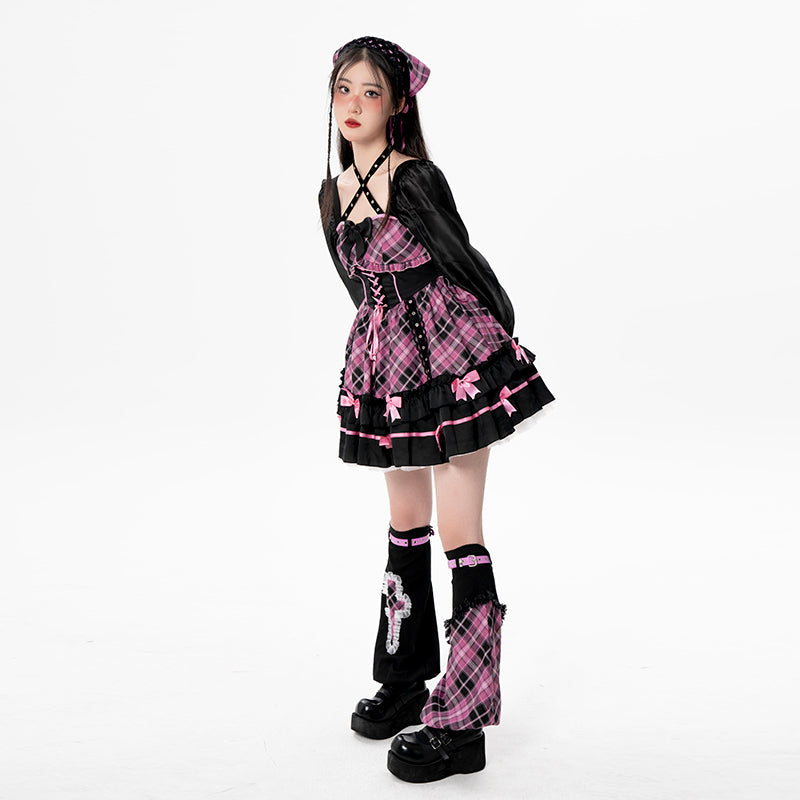 Tenues Kawaii Harajuku Noir Rose ON812 