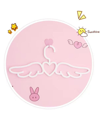 5pcs Heart Angel Wings Hangers - Heartzcore