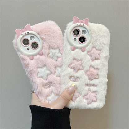 Fluffy Pastel Star Phone Case MK18913