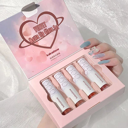 Süßes Bären-Mini-Lipgloss-Set