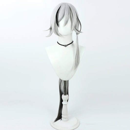 Honkai Impact 3rd Fu Hua Cosplay Wig Mix White Black ON1027