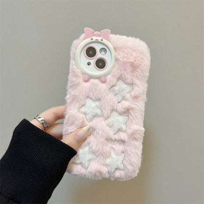 Fluffy Pastel Star Phone Case MK18913