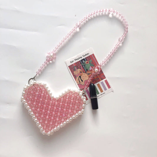 Kawaii DIY Mini-Liebesperlentasche - Heartzcore