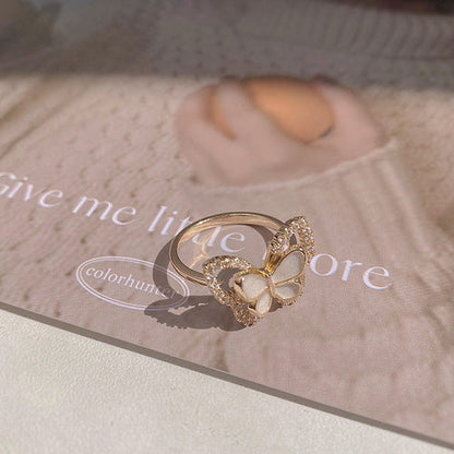 Brooke Butterfly Ring LIN09 - mkkawaiishop