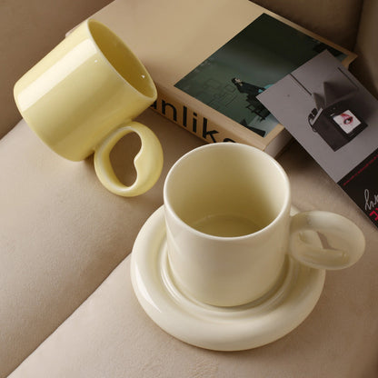 Heart-shaped Cup and Plate - Heartzcore