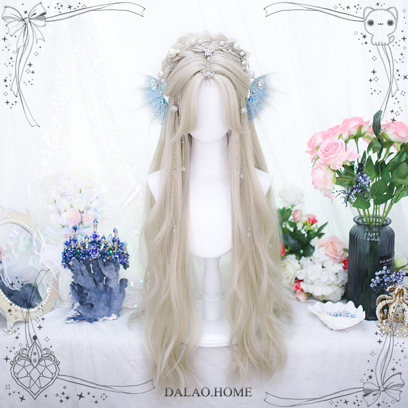 Platinblonde Lolita-Perücke „Elfenkönigin“ aus der Princess-Serie ON988