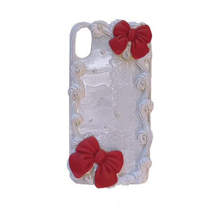 Coque de téléphone à gros nœud Royal Princess