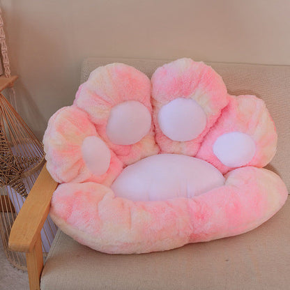 Coussin en peluche Kawaii Room Pastel Rainbow Animal Paw ON935
