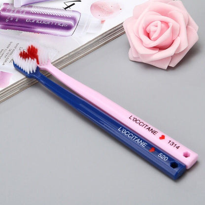 2Pcs Couple Heart Toothbrush - Heartzcore