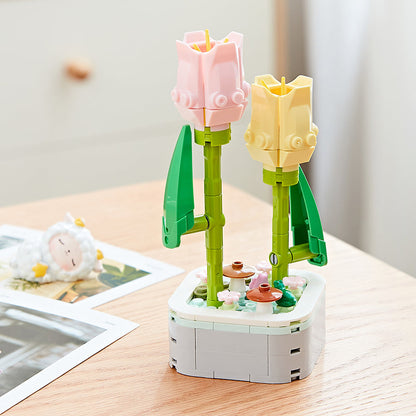 Building Block Diy Flower Planter - Heartzcore