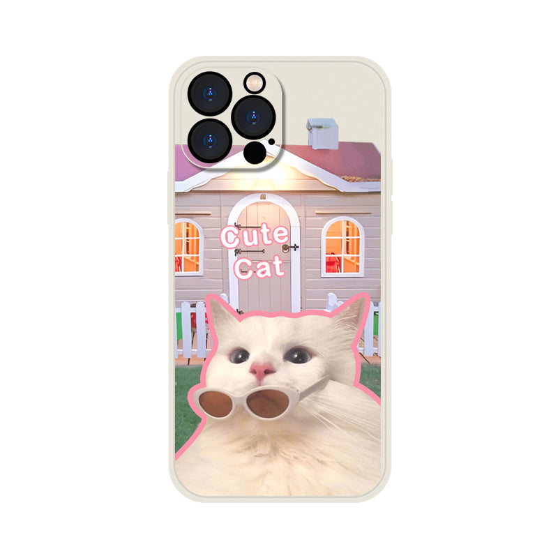 Cute Funny Cat Dog Phone Case