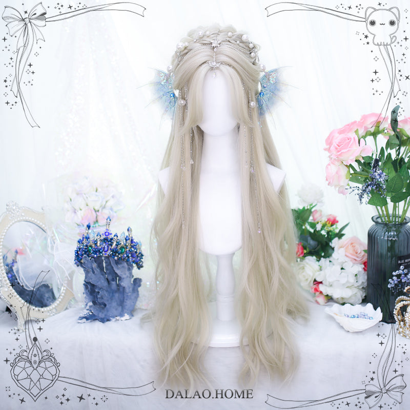 Platinblonde Lolita-Perücke „Elfenkönigin“ aus der Princess-Serie ON988