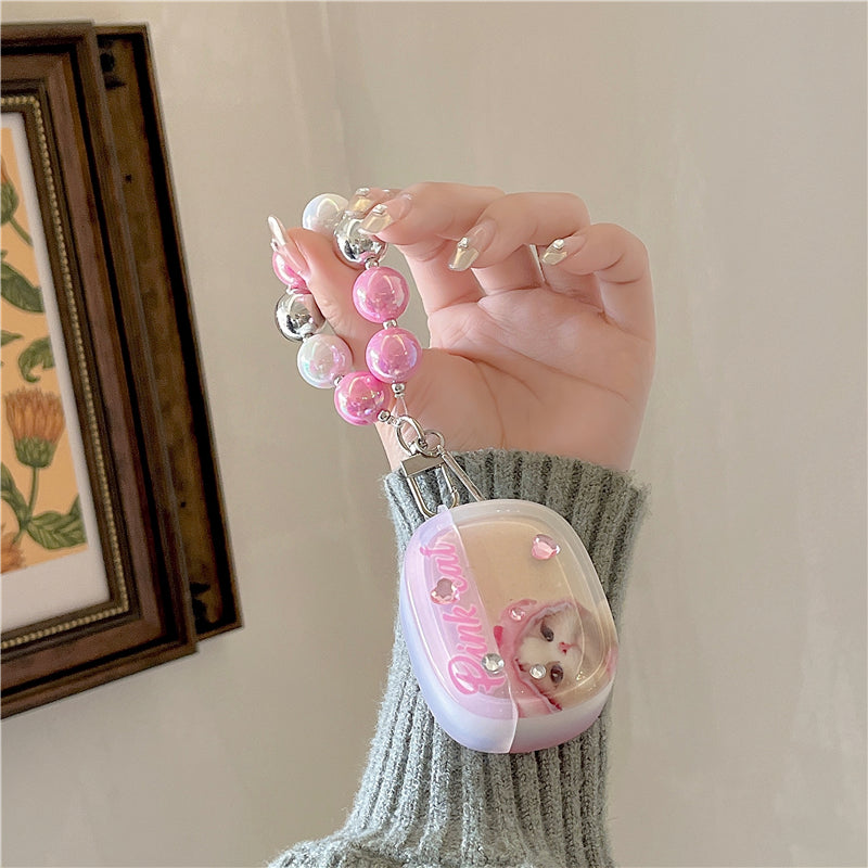 Kawaii Sweet Pink Cat Phone Case