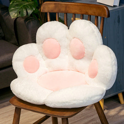 Coussin en peluche Kawaii Room Pastel Rainbow Animal Paw ON935