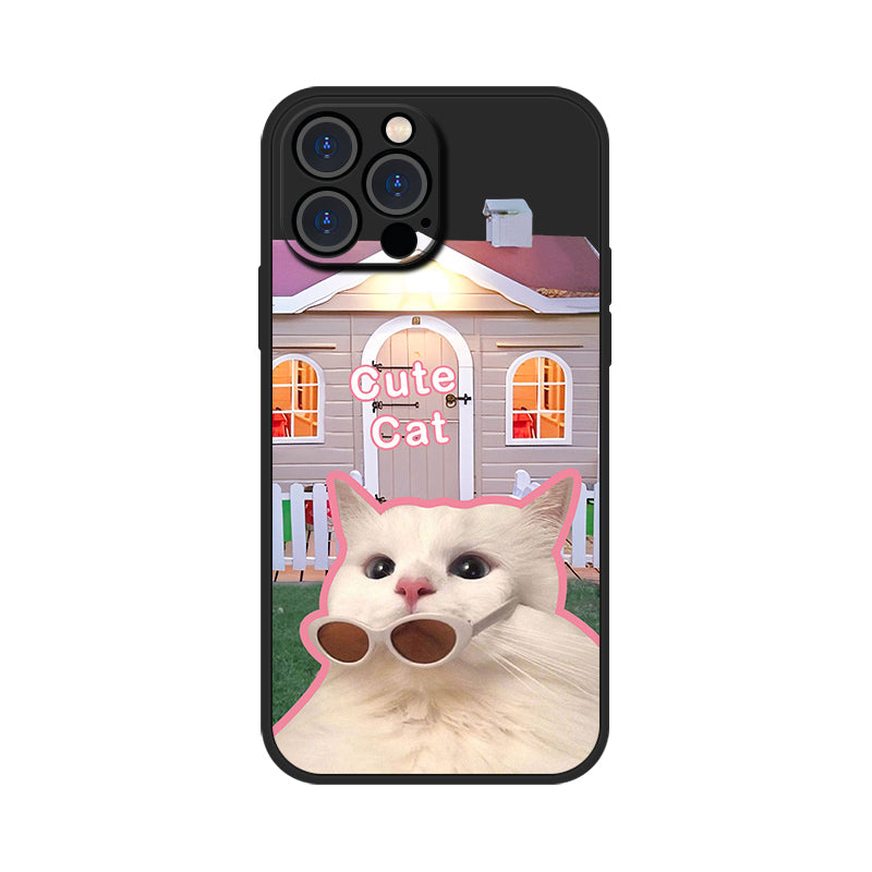 Cute Funny Cat Dog Phone Case