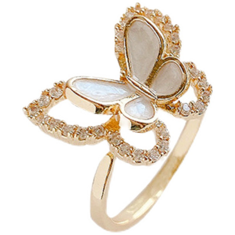 Brooke Butterfly Ring LIN09 - mkkawaiishop