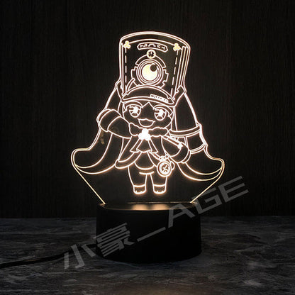 Honkai Star Rail Bailu 7 mars Jing Yuan Robes Lampes ON775