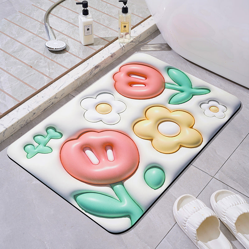 Cute 3D Effect Kawaii Bath Mat ON815