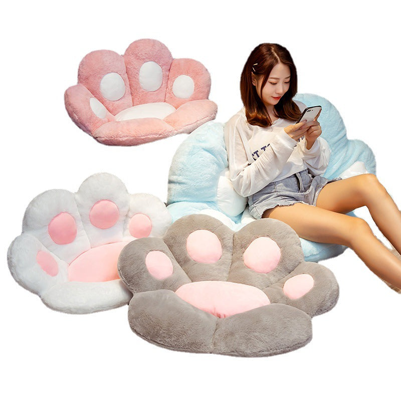 Kawaii Room Pastel Rainbow Animal Paw Plushie Cushion ON935