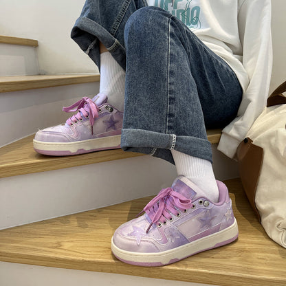 Purple Star Casual Sneakers