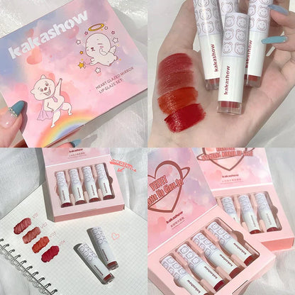 Süßes Bären-Mini-Lipgloss-Set