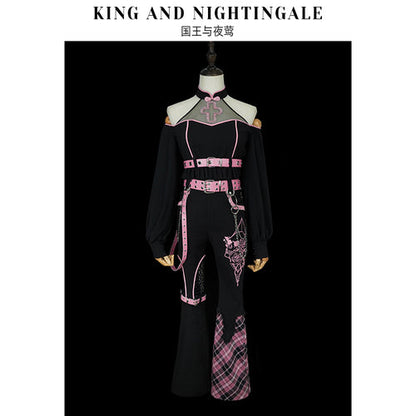 Tenues Kawaii Harajuku Noir Rose ON812 