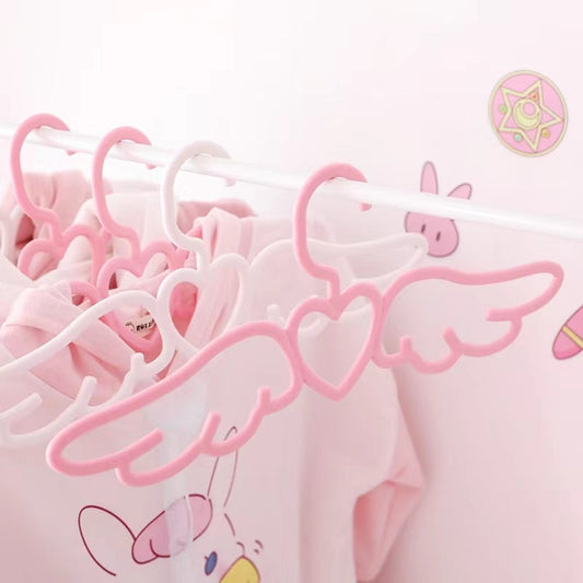 5pcs Heart Angel Wings Hangers - Heartzcore