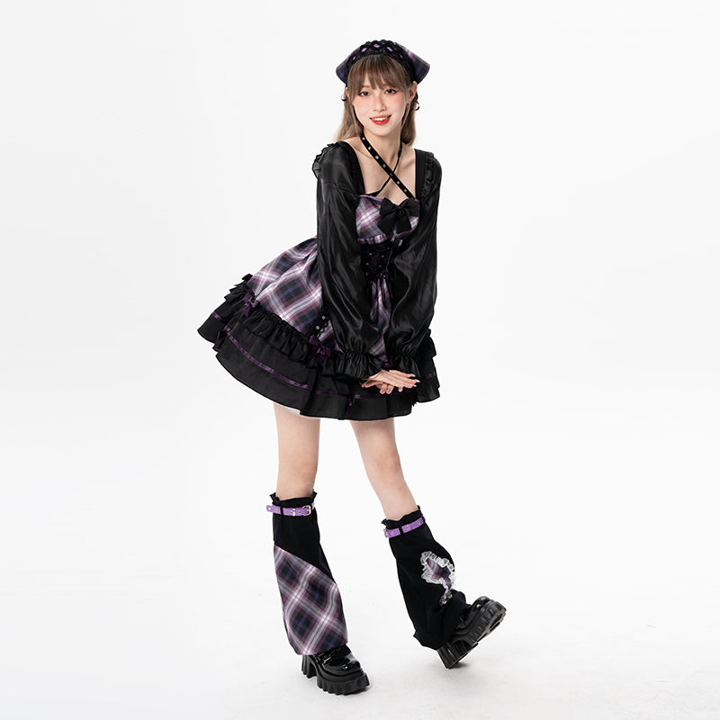 Tenues Kawaii Harajuku Noir Rose ON812 