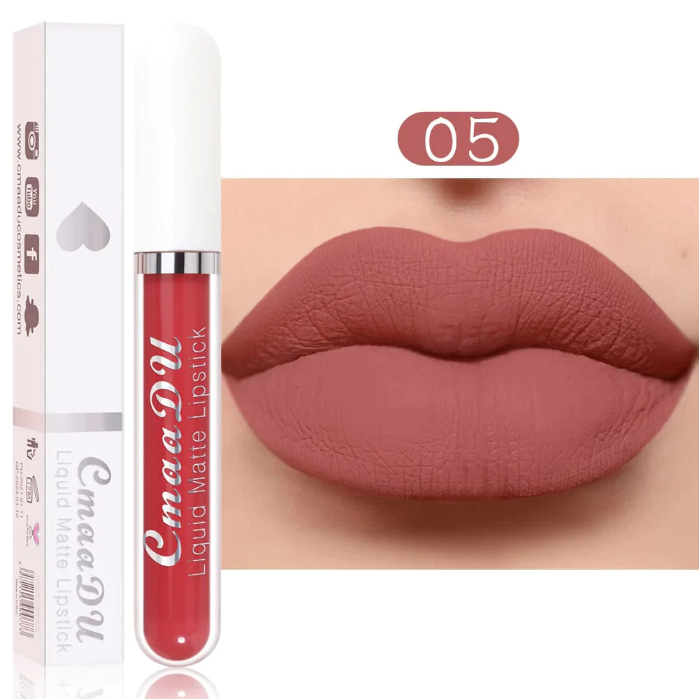 18-Color Waterproof Long-lasting Lip Gloss MK19072