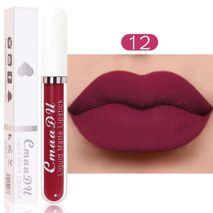18-Color Waterproof Long-lasting Lip Gloss MK19072