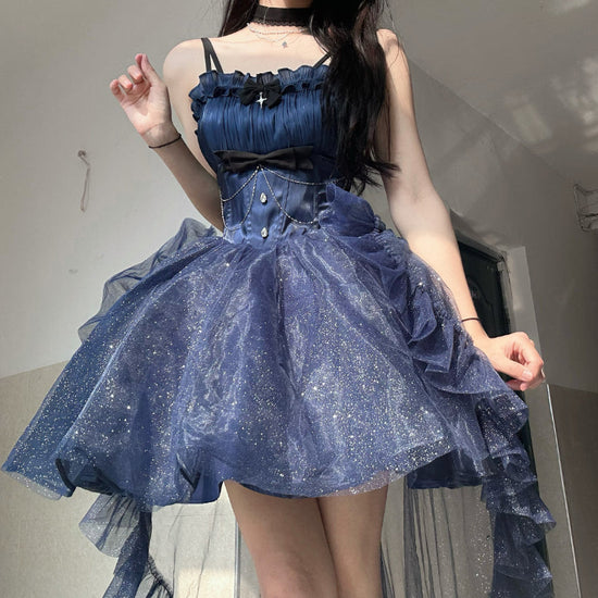 POLARIS GLITTER PRINCESS DRESS    KF70401