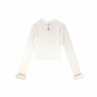 Robe mini sexy pastel à motif cœur doux MK18733