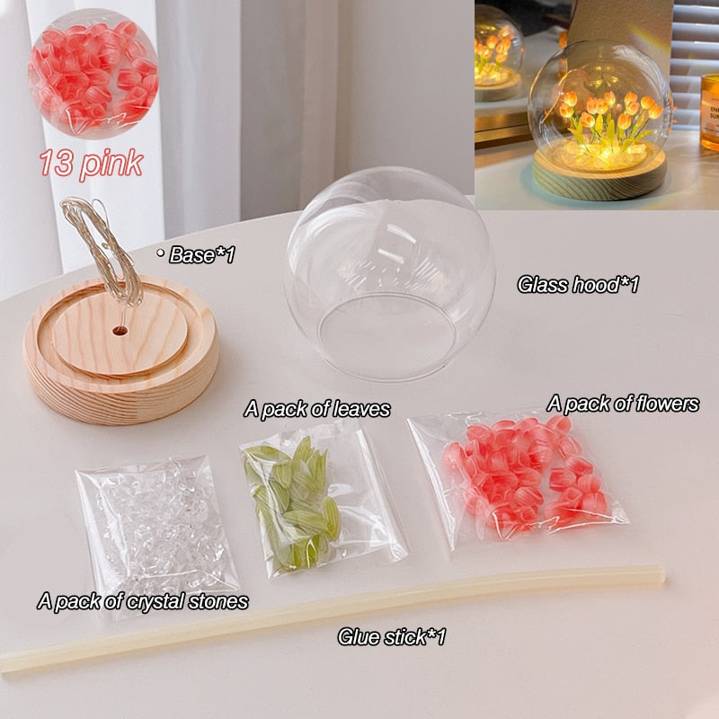 Tulip Night Light DIY Material Pack ME22 - mkkawaiishop