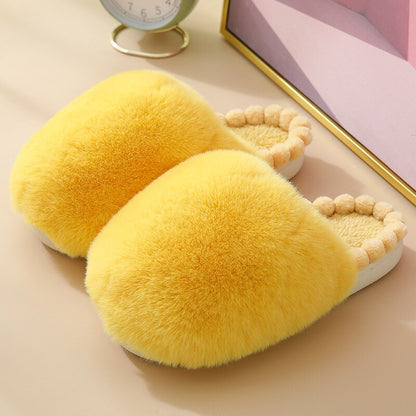 Kawaii Ball Plush Furry Homewear Slippers ME19 - mkkawaiishop
