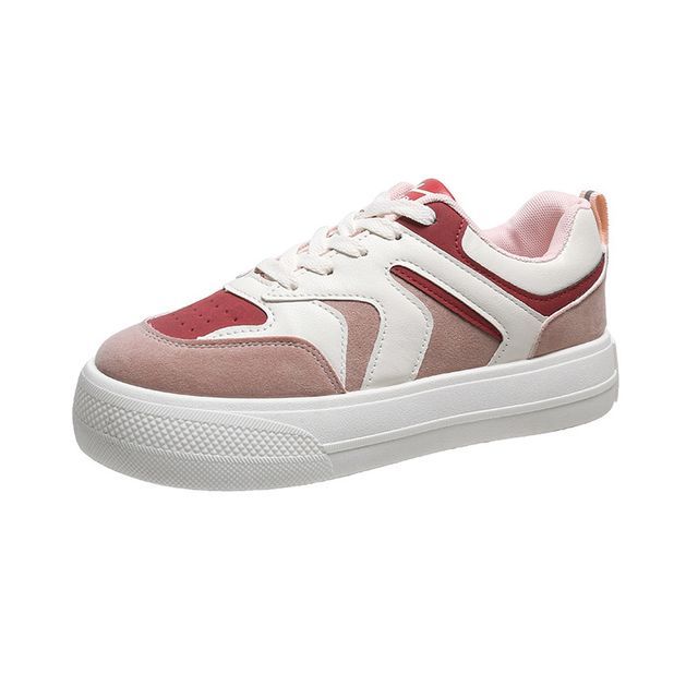 Color Block Platform Sneakers BL32