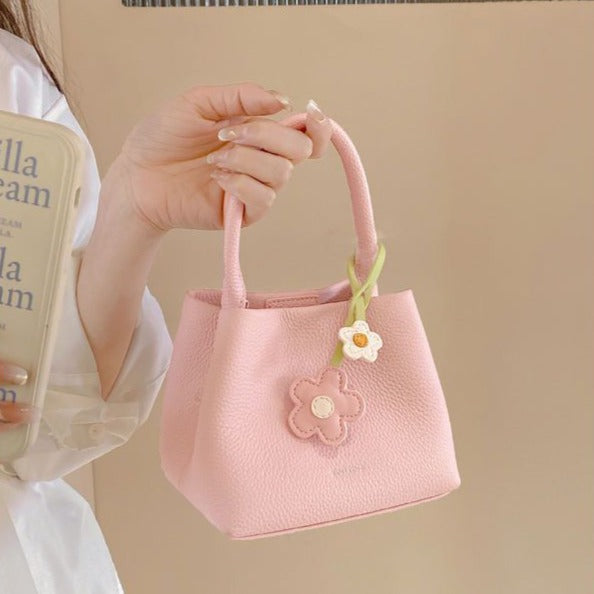 Sac à main à fleurs roses - Kimi