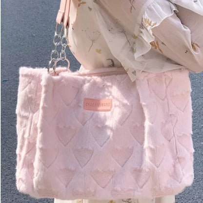 Pink Heart Bag Purse - Heartzcore