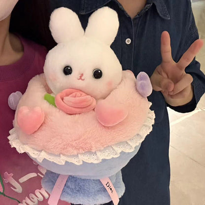 Peluche Bouquet de Lapin Kawaii