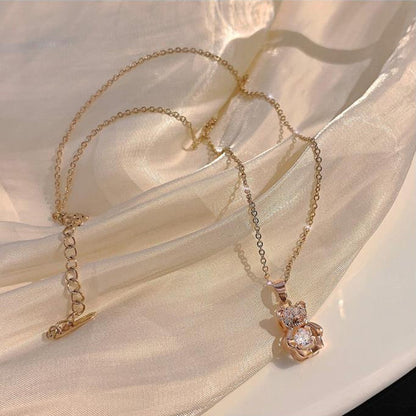 Cute Bear Pendant Necklace