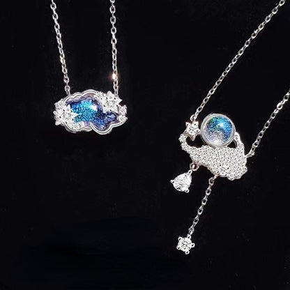 Pastal Magic Heart Necklace MK19407