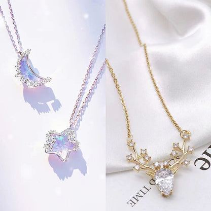 Pastal Magic Heart Necklace MK19407