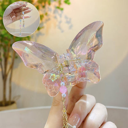 Crystal Butterfly Hair Clip MK18674