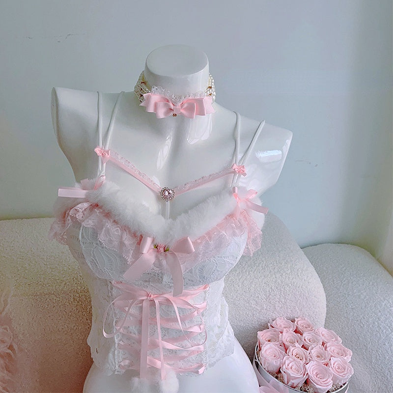 Summer Pink Bow Top