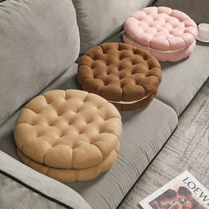 Coussin en peluche Cookie Biscuits - Heartzcore