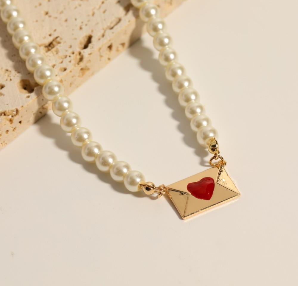 Love Letter Necklace LIN32 - mkkawaiishop