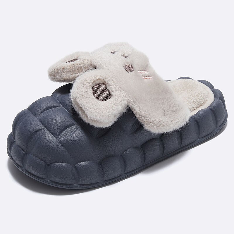 Bunny Waterproof Fluffy Winter Slippers MK18521