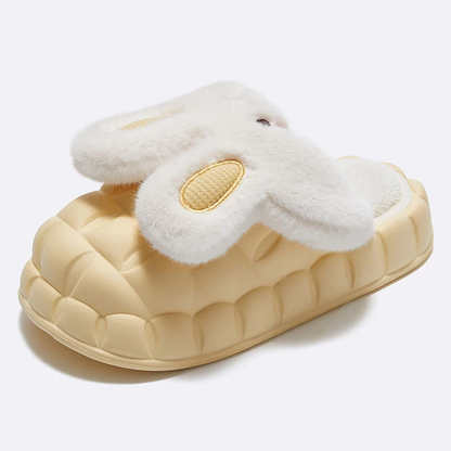 Chaussons d'hiver imperméables et moelleux en forme de lapin MK18521